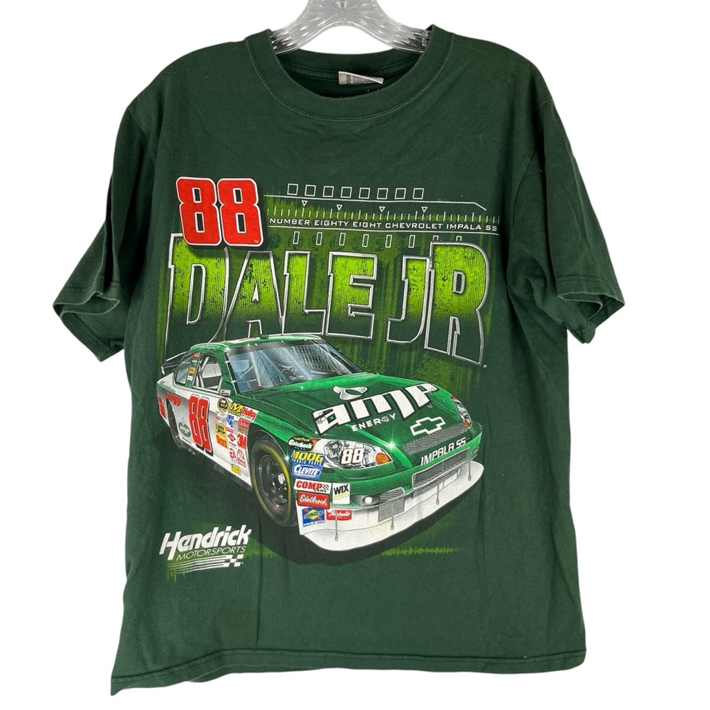 NASCAR Dale Earnhardt Jr T-Shirt M #88 Amp Impala Hendricks Motorsports 2008